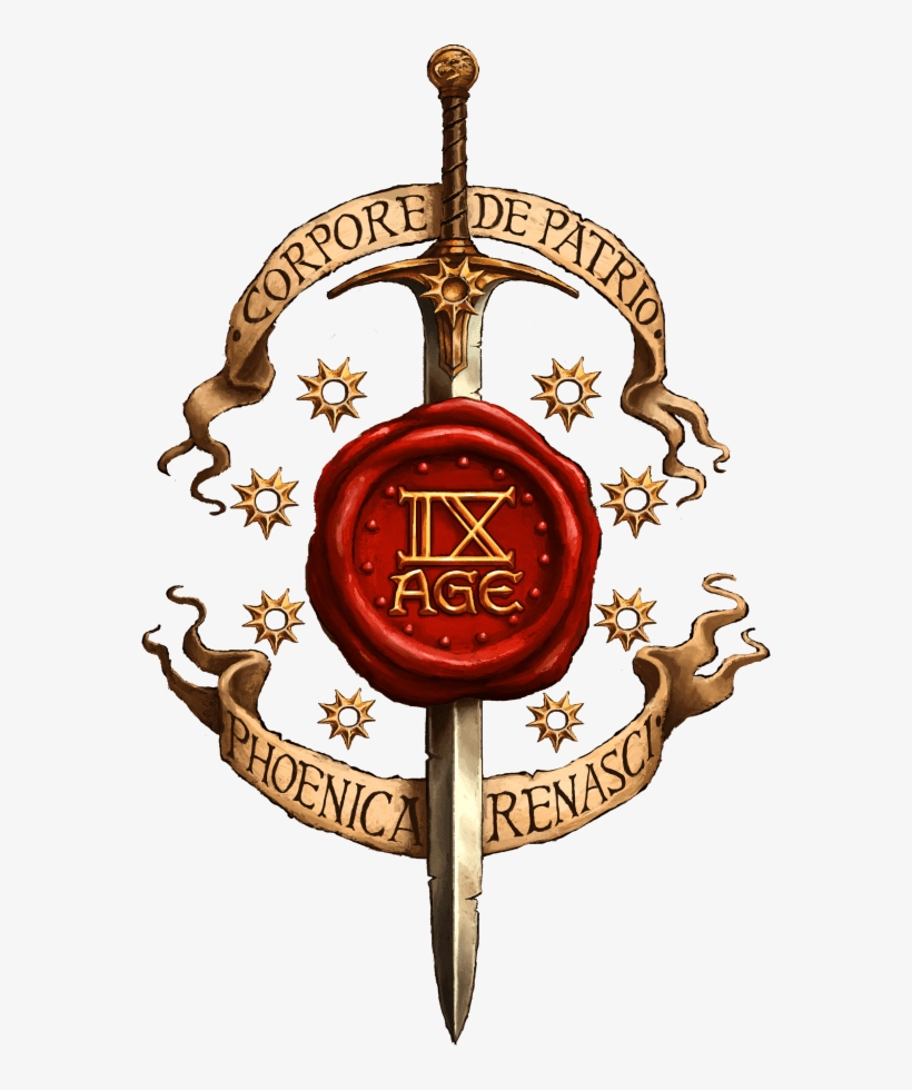 Late Pledge - 9th Age Logo, transparent png download