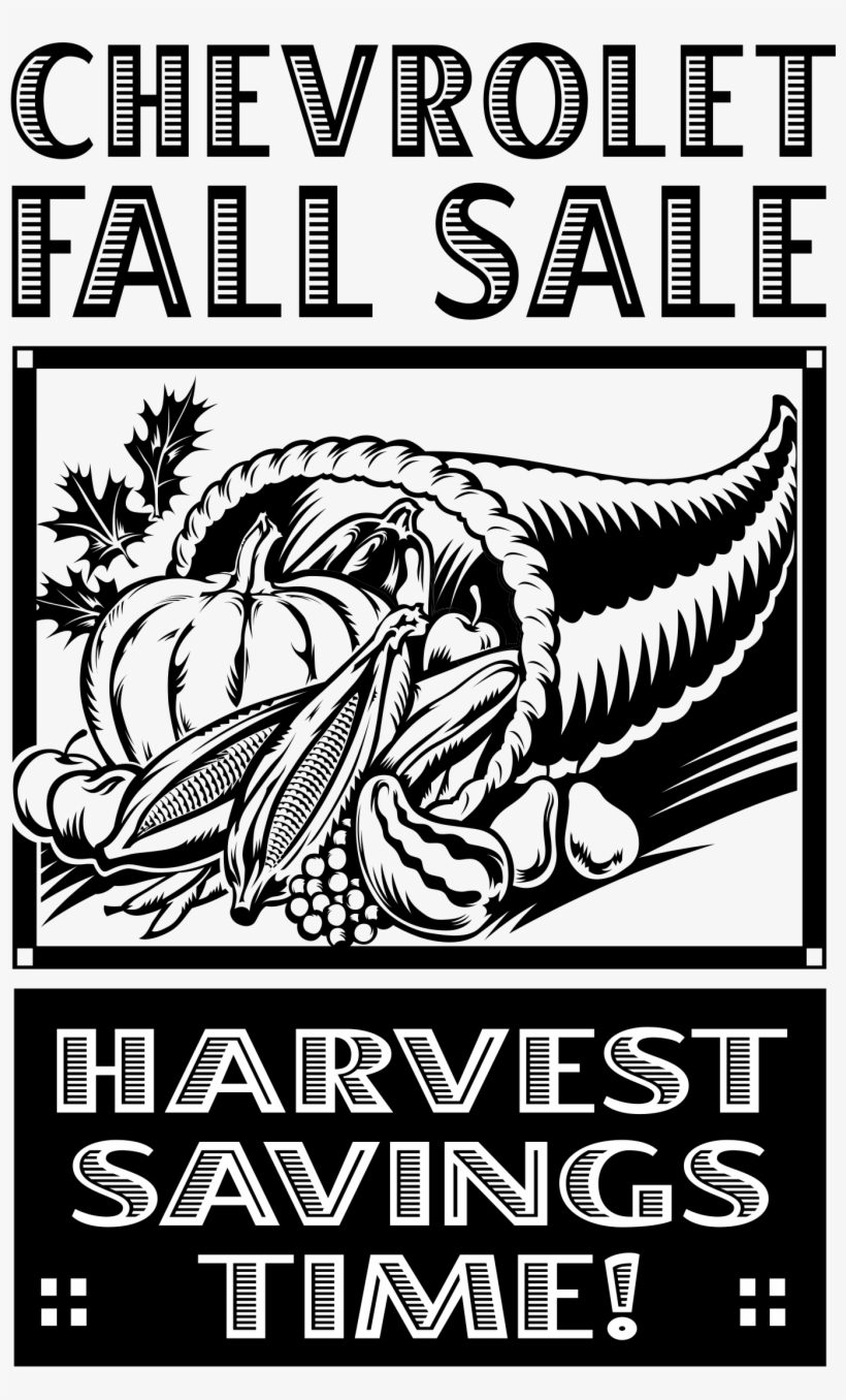 Chevrolet Fall Sale Logo Png Transparent - Food Black And White, transparent png download