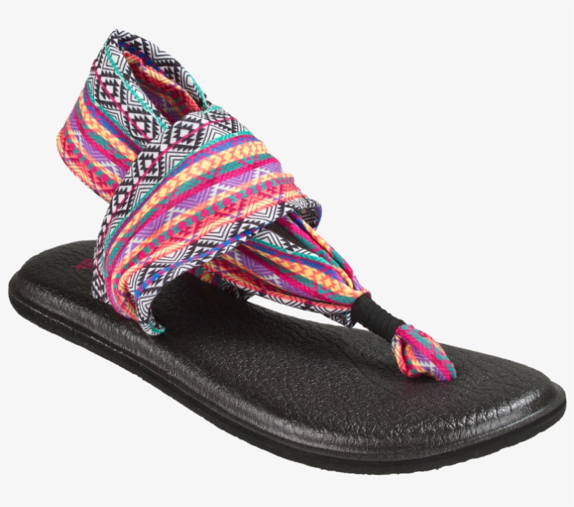 Sanuk Yoga Sling 2 Womens Flip Flops - Purple, transparent png download