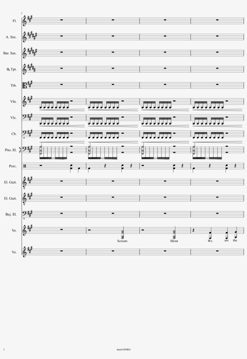 Fallen Angels Sheet Music Composed By Black Veil Brides - Black Veil Brides Fallen Angels Sheet Music, transparent png download