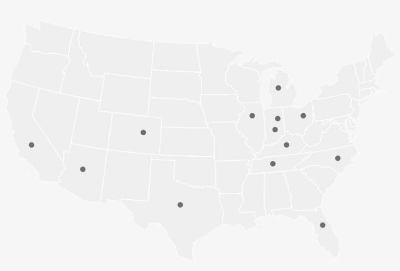 Dfa Welcomes Extraordinary Group Of New Studios To - Presidential Election 2016 By County, transparent png download