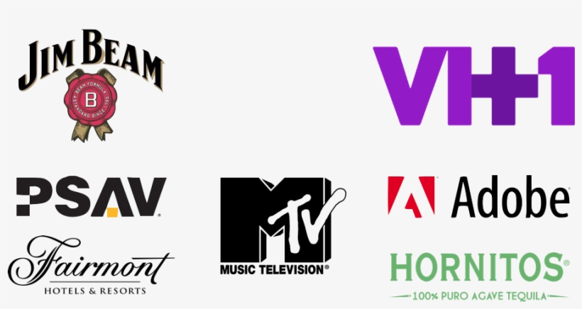 Here Are Some Of The Brands I Have Had The Pleasure - Jim Beam Tin Concert Sign, transparent png download