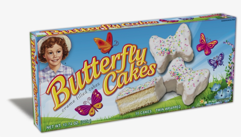 Little Debbie® Butterfly Cakes - Butterfly Cakes Little Debbie, transparent png download