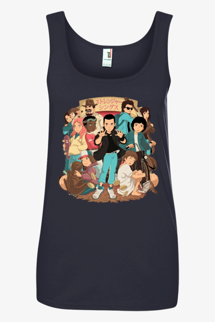 Stranger Things And Studio Ghibli T-shirt Hoodie Sweater - Snoopy And Charlie Brown - South Carolina - Path ', transparent png download