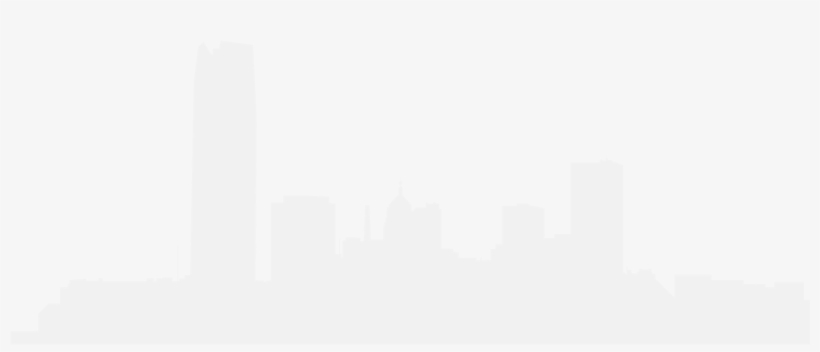 Oklahoma City Skyline - Silhouette, transparent png download