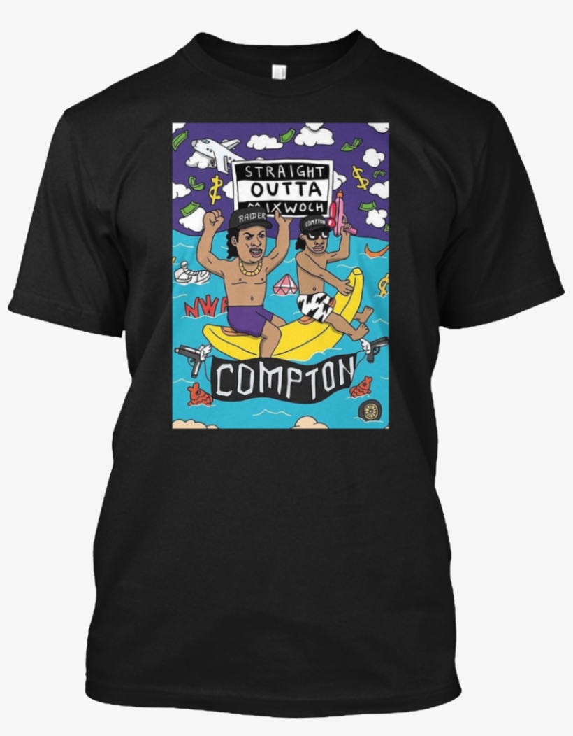 Straight Outta Compton Hoodies & Sweatshirts, transparent png download