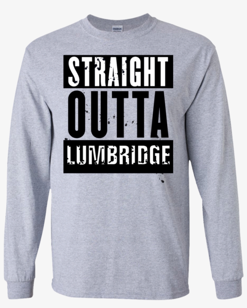 Straight Outta Lumbridge Sweater - Camping Shirts Straight Outta Nature T-shirts Hoodies, transparent png download