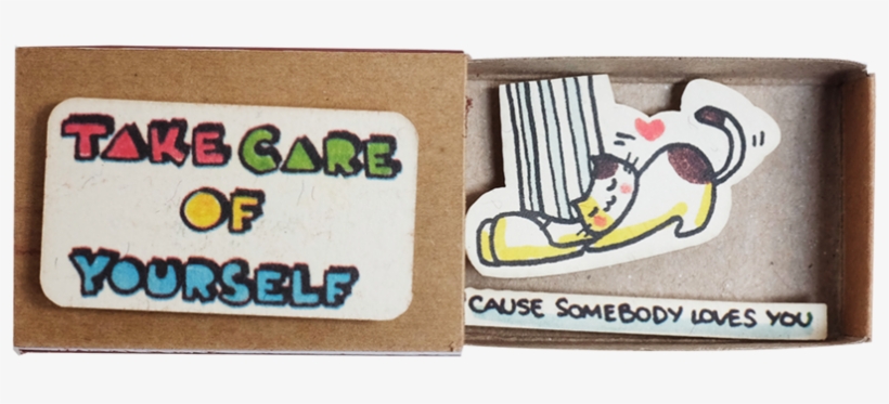 Take Care Of Yourself Matchbox - Duck, transparent png download