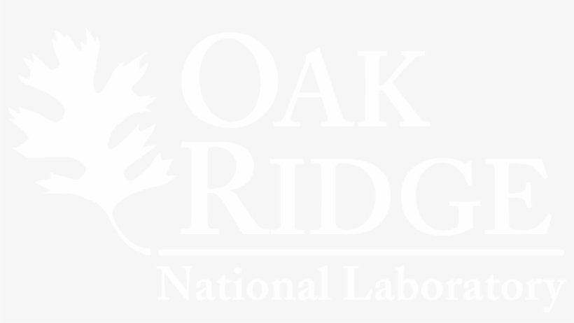 Standards Bodies - Oak Ridge National Laboratory Logo White, transparent png download