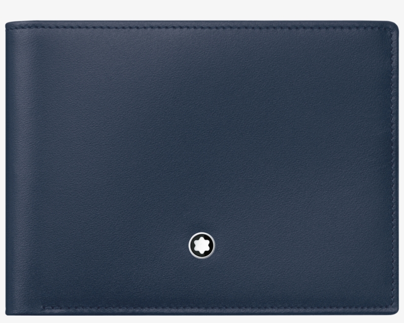 Meisterstück Wallet 6cc Navy - Montblanc, transparent png download