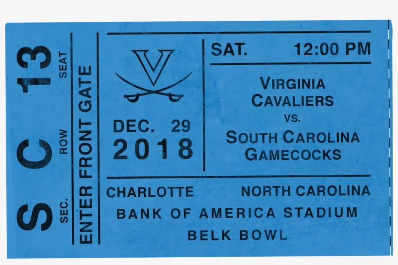 Virginia Vs - C.r. Gibson 1-subject Spiral Notebook, Virginia Cavaliers,, transparent png download