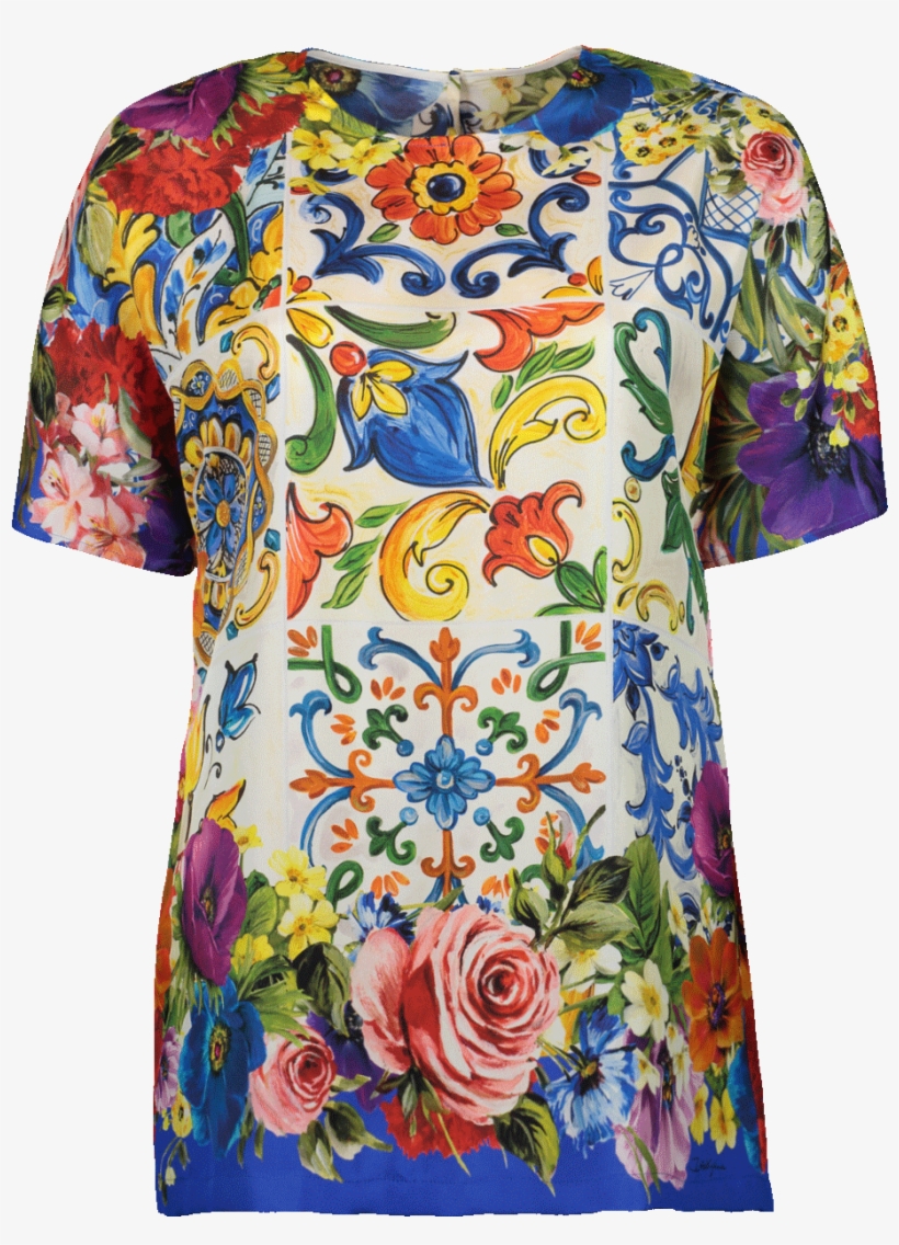 Loading Zoom - Dolce & Gabbana, Floral Flap Card Holder, transparent png download