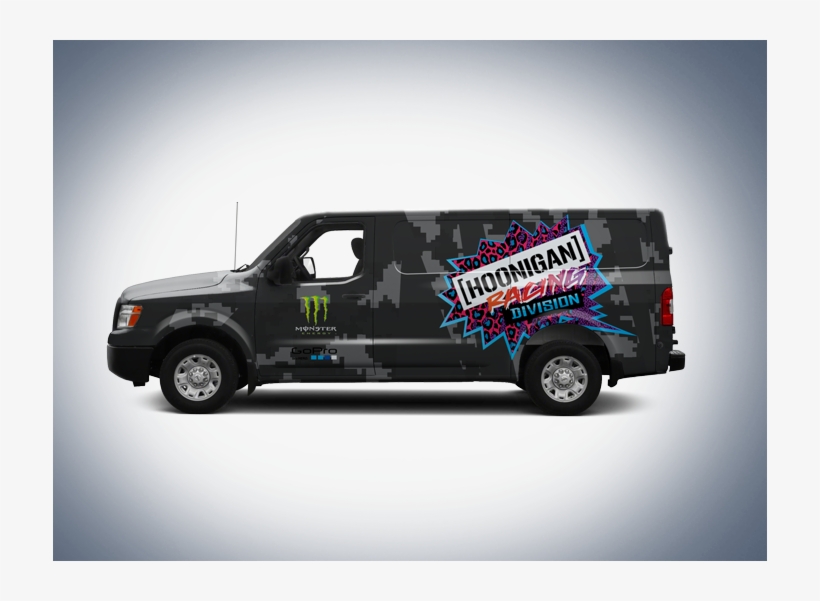Hoonigan Racing Truck - Nissan Nv, transparent png download