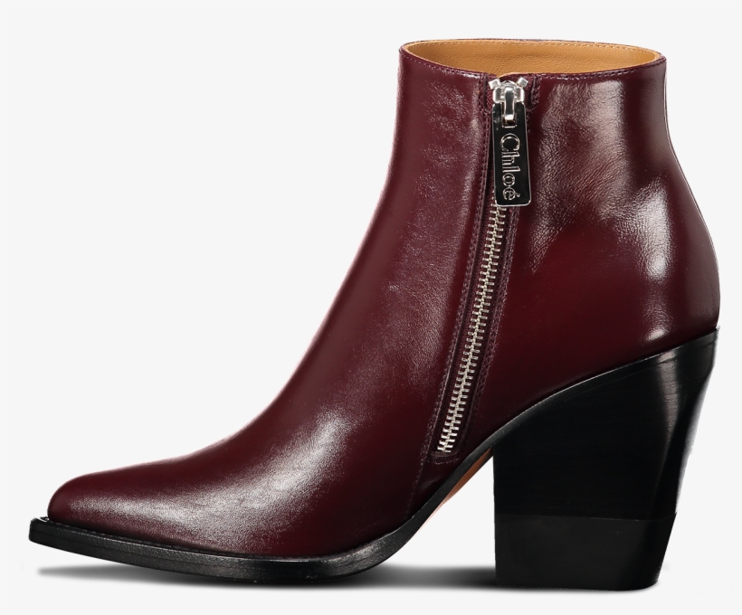 Rylee Bootie In Deep Purple - Motorcycle Boot, transparent png download