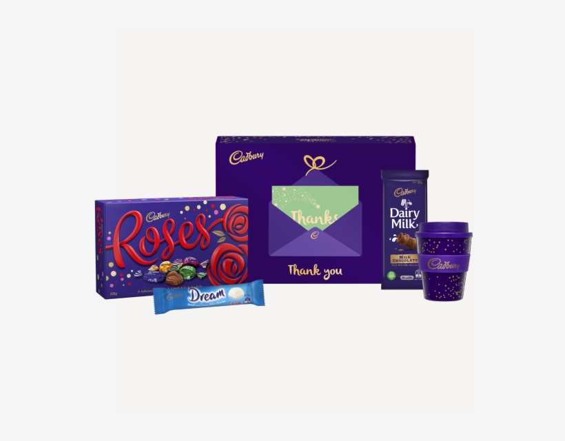 Cadbury Roses Gift Pack - Cadbury Dairy Milk, transparent png download