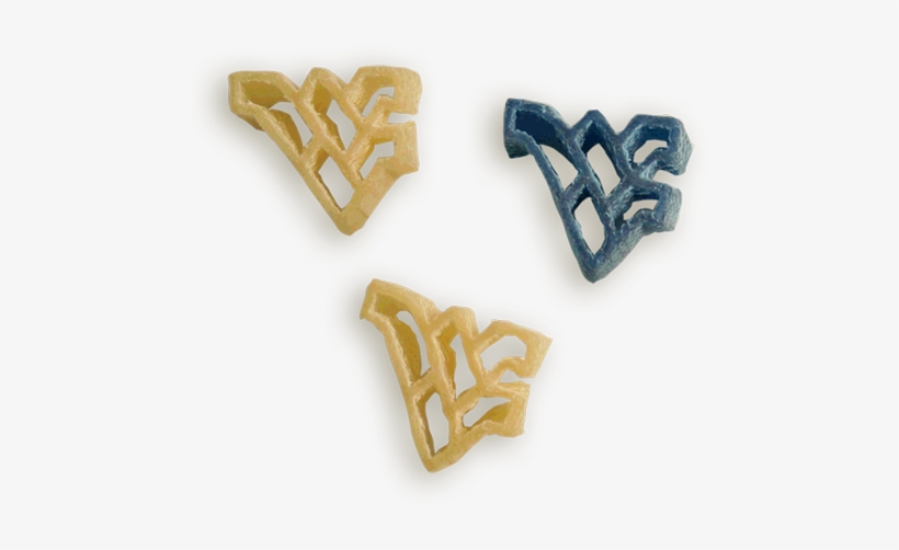 West Virginia Wv Logo Pasta Shapes - Cookies And Crackers, transparent png download