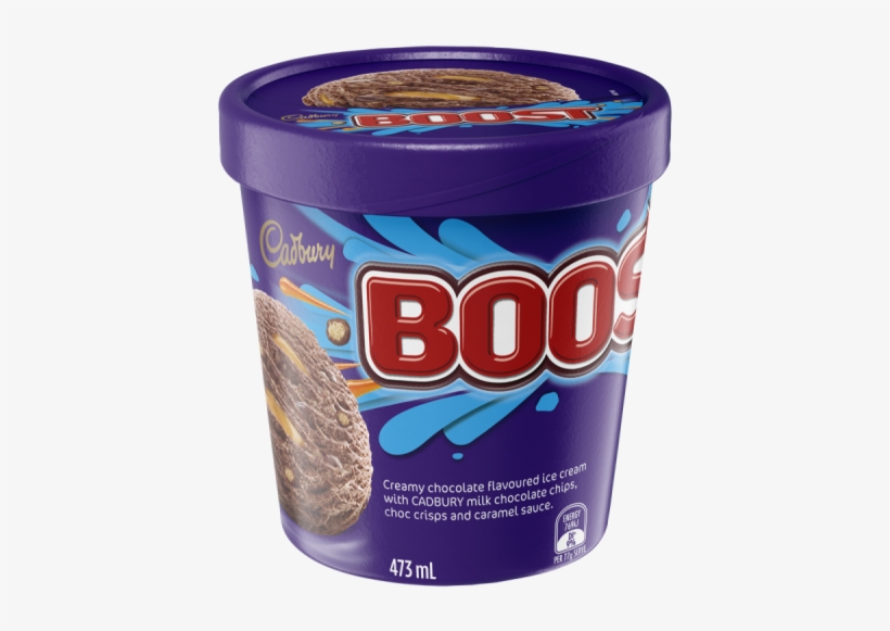 Cadbury Boost Tub 473ml - Cadbury Boost Ice Cream, transparent png download