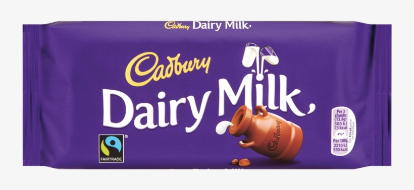 Cadbury Dairy Milk Chocolate Bar 110g - Cadbury Dairy Milk 95g, transparent png download