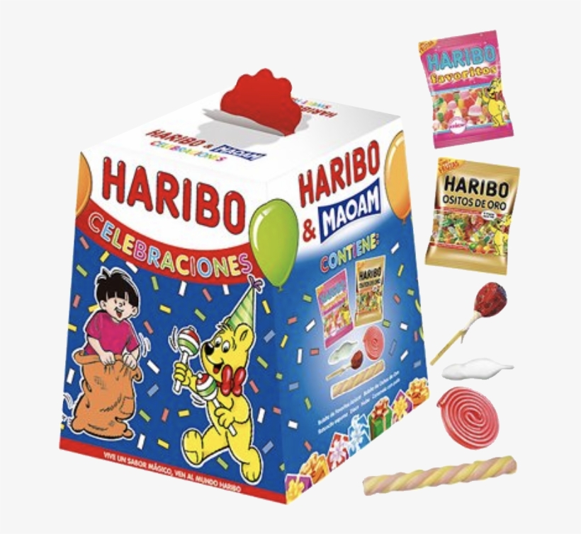 Haribo Celebrations Box 120 G - Haribo Golosinas Ositos De Oro, transparent png download