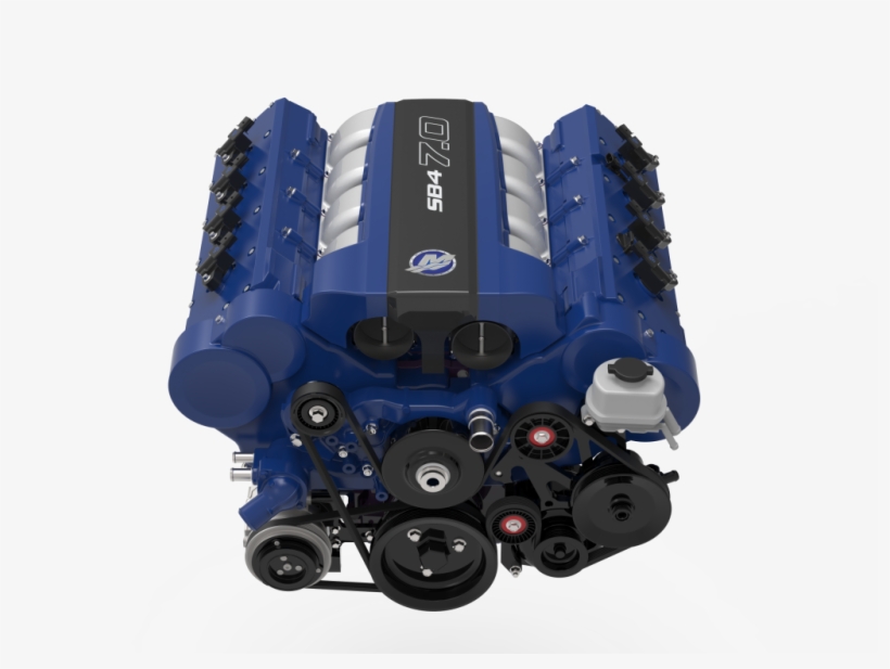 30 Mar - Mercury 7.0 Engine, transparent png download