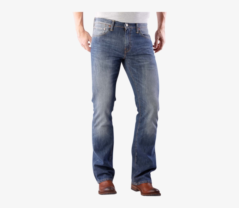 S 527 Jeans Mostly Mid Blue - Pocket, transparent png download