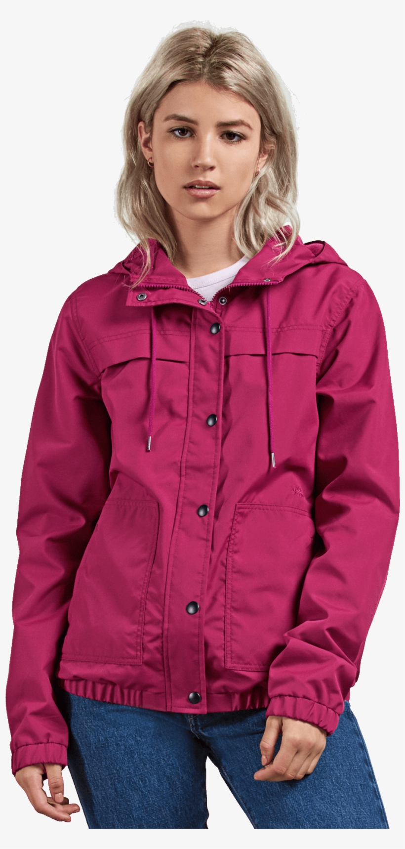 Volcom Juniors' Enemy Stone Jacket, transparent png download