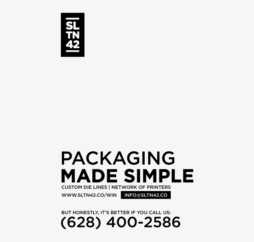 Sltn42 Fullpage Ad - Ink, transparent png download