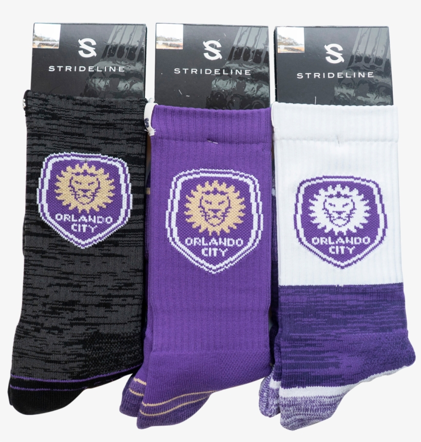 Orlando City Fc 3-pack - Hockey Sock, transparent png download