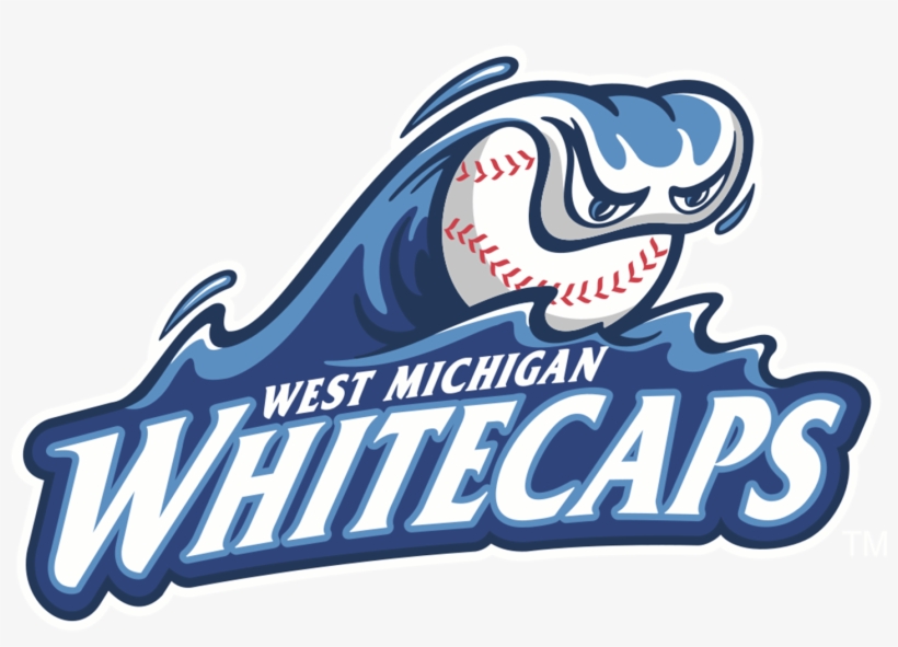The Visual Metaphor Behind The Logo Of The West Michigan - West Michigan Whitecaps Logo, transparent png download