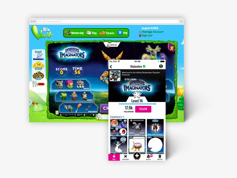 Skylanders - Skylanders Imag. Ps-4 Dark Creation Ed Skylanders Imaginators, transparent png download