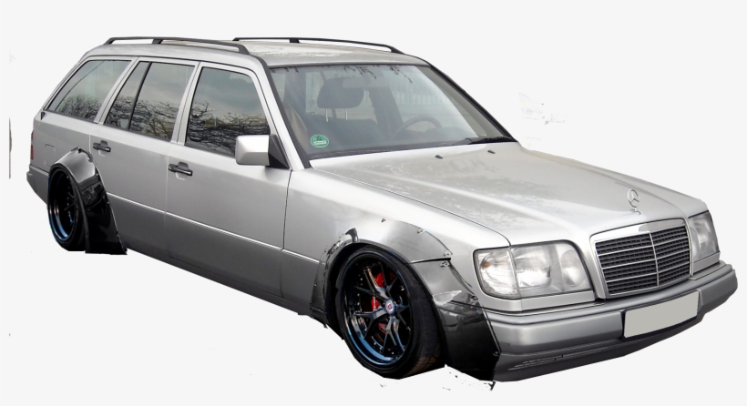 What Do You Guys Think About My Rocket Bunny Merc W124t - Mercedes Benz 124 T, transparent png download