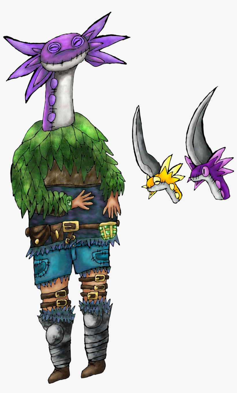 "eri" The Wiggler Researcher & Hunter - Cartoon, transparent png download