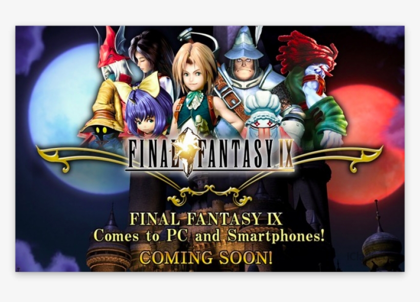 Square Enix เตรียมปล่อย Final Fantasy Ix บน Ios, Android - Final Fantasy Ix, transparent png download
