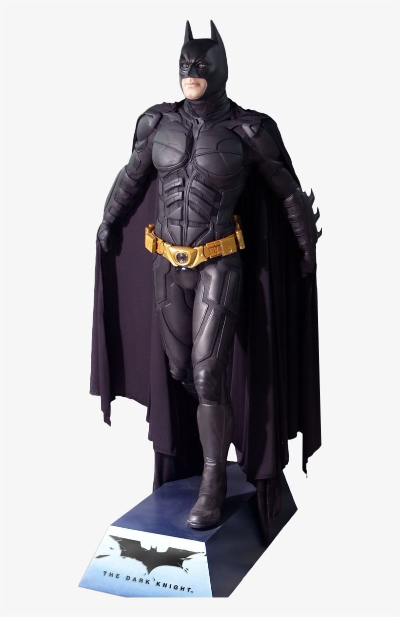 The Dark Knight - Batman Statue Full Size, transparent png download