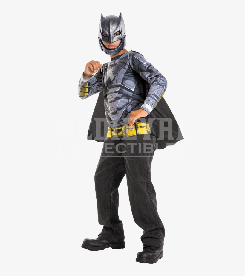 Kids Armoured Batman Costume Set - Boy's Batman: Batman V Superman Armour Costume Kit, transparent png download