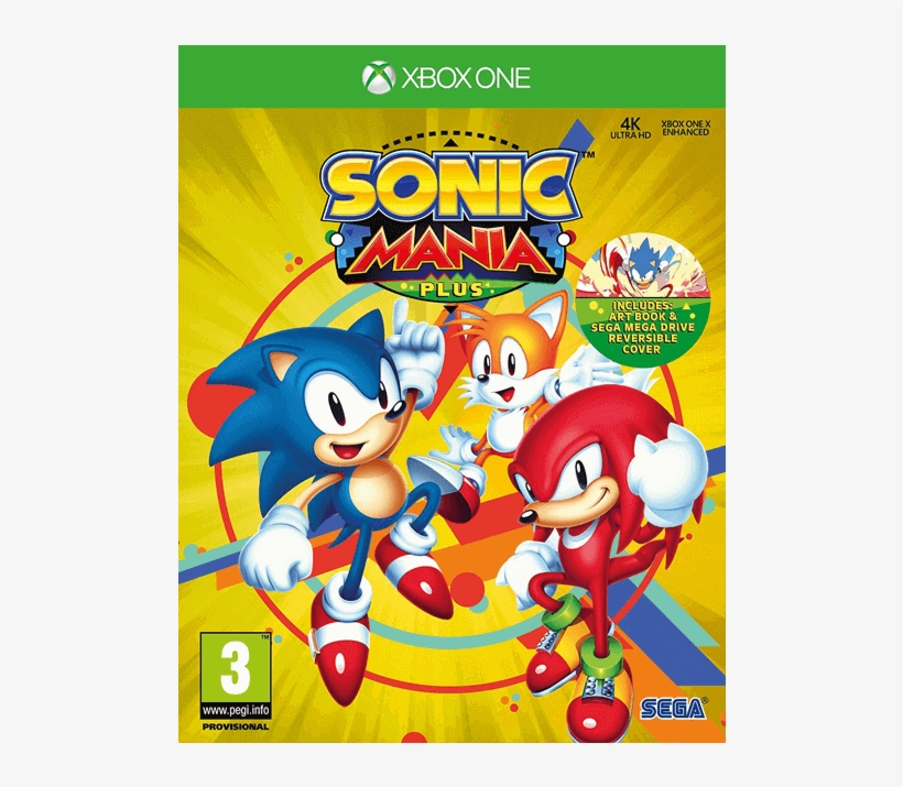 Sonic Mania Plus Xbox One, transparent png download