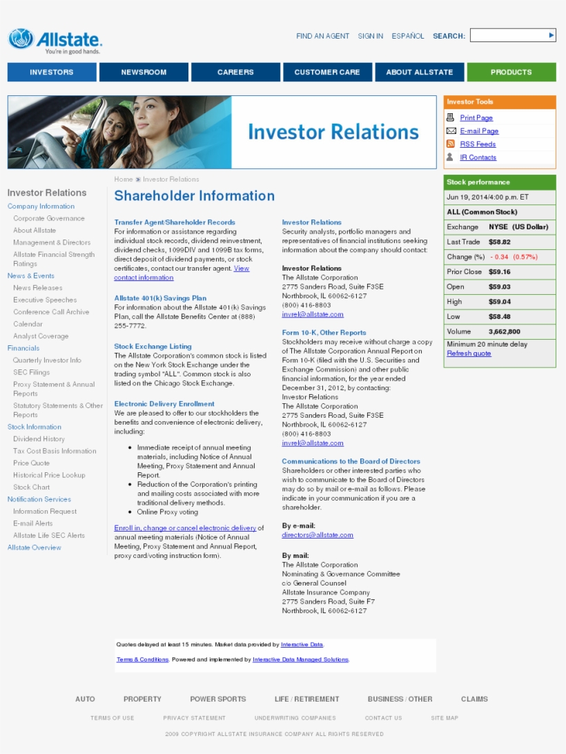 Allstateinvestors Competitors, Revenue And Employees - Web Page, transparent png download