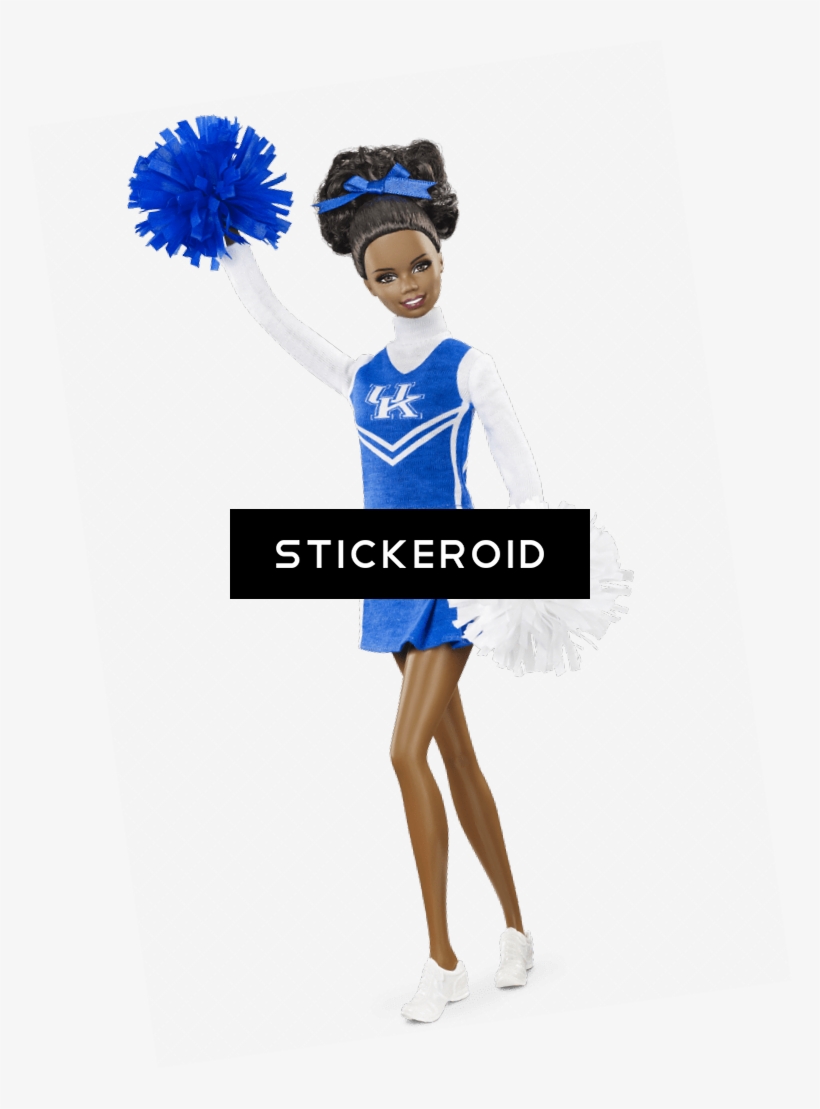 Cheerleader Barbie - Barbie University Of Kentucky Doll, African American, transparent png download