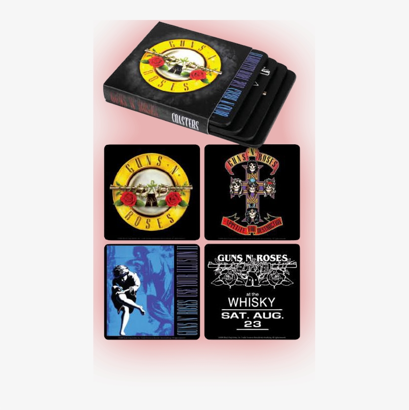Guns N' Roses - Guns N' Roses - Coasters Set Of 4, transparent png download