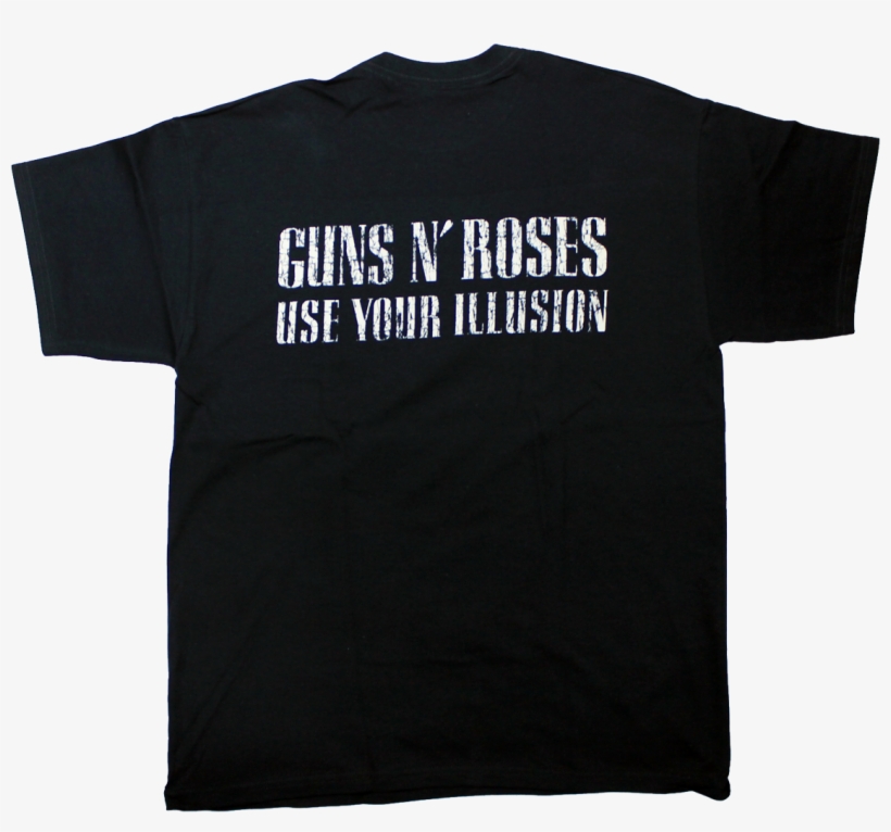 Guns N Roses - Thrasher Shirt Black And White, transparent png download