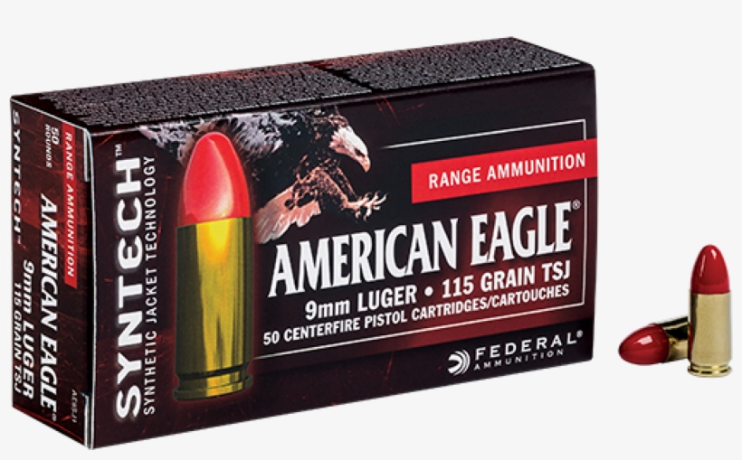 American Eagle Syntech 9mm, transparent png download