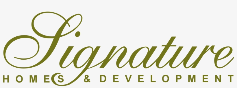 Signature Homes And Development, transparent png download