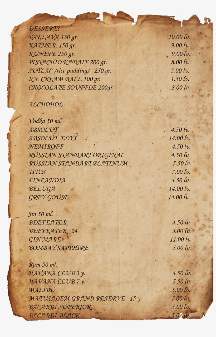 Djanam Steak & Nargile Lounge - Vellum, transparent png download