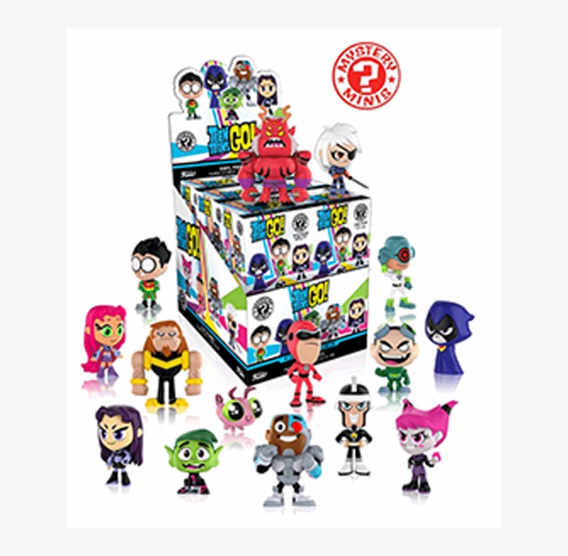 Teen Titans Go - Teen Titans Go Mystery Minis, transparent png download
