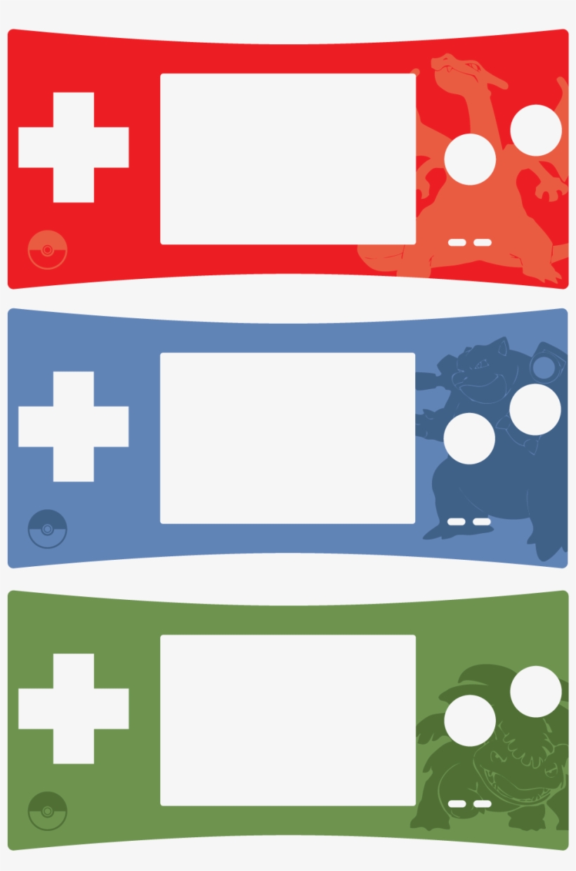 Pokemon Plate Preview - Game Boy Micro Paint, transparent png download