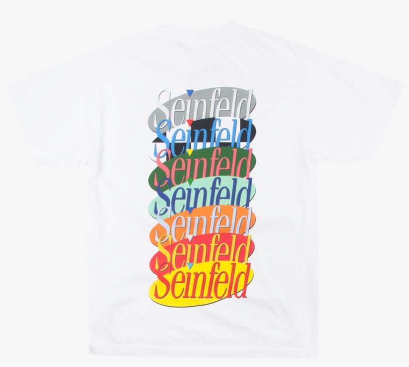 Seinfeld Multi Logo White Tee, transparent png download