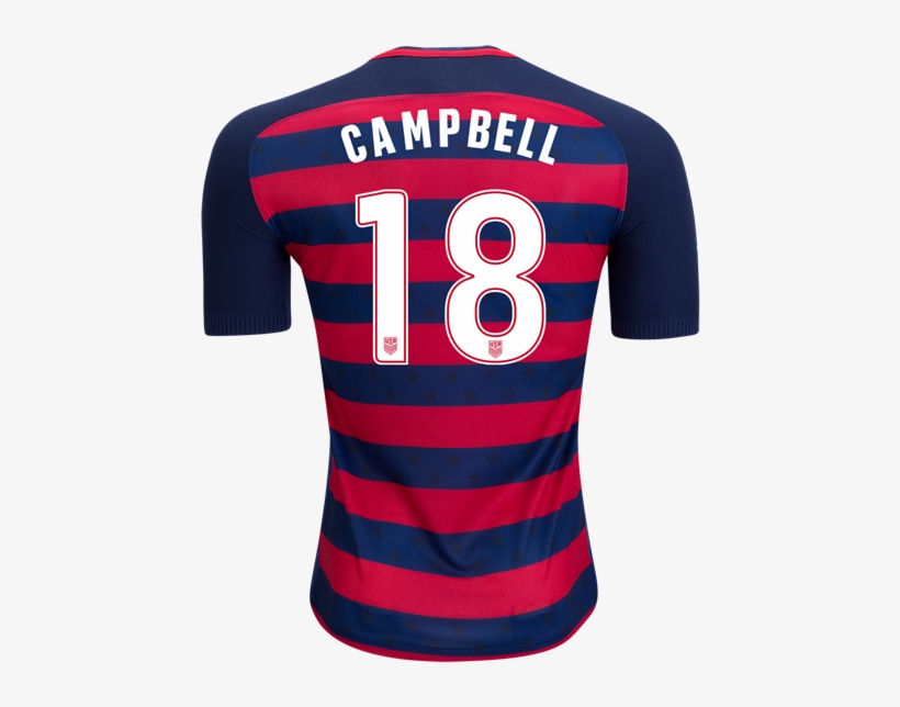 2017 Jane Campbell Men's Soccer Jersey Usa Gold Cup - United States Men's National Soccer Team, transparent png download