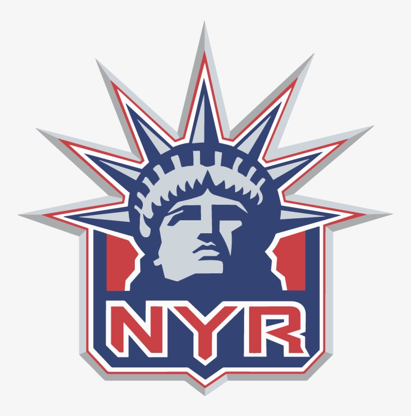 New York Rangers Logo Vector 1996-2007 - New York Rangers Png, transparent png download