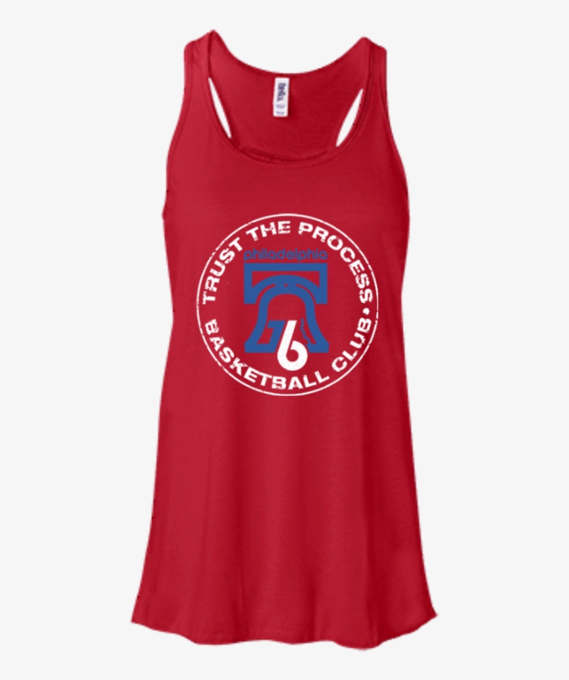 Red Trust The Process Flowy Racerback Tank - Shirt, transparent png download