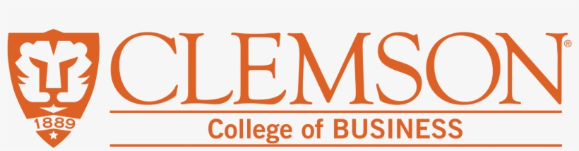 College Of Business Logo - Clemson University Logo, transparent png download